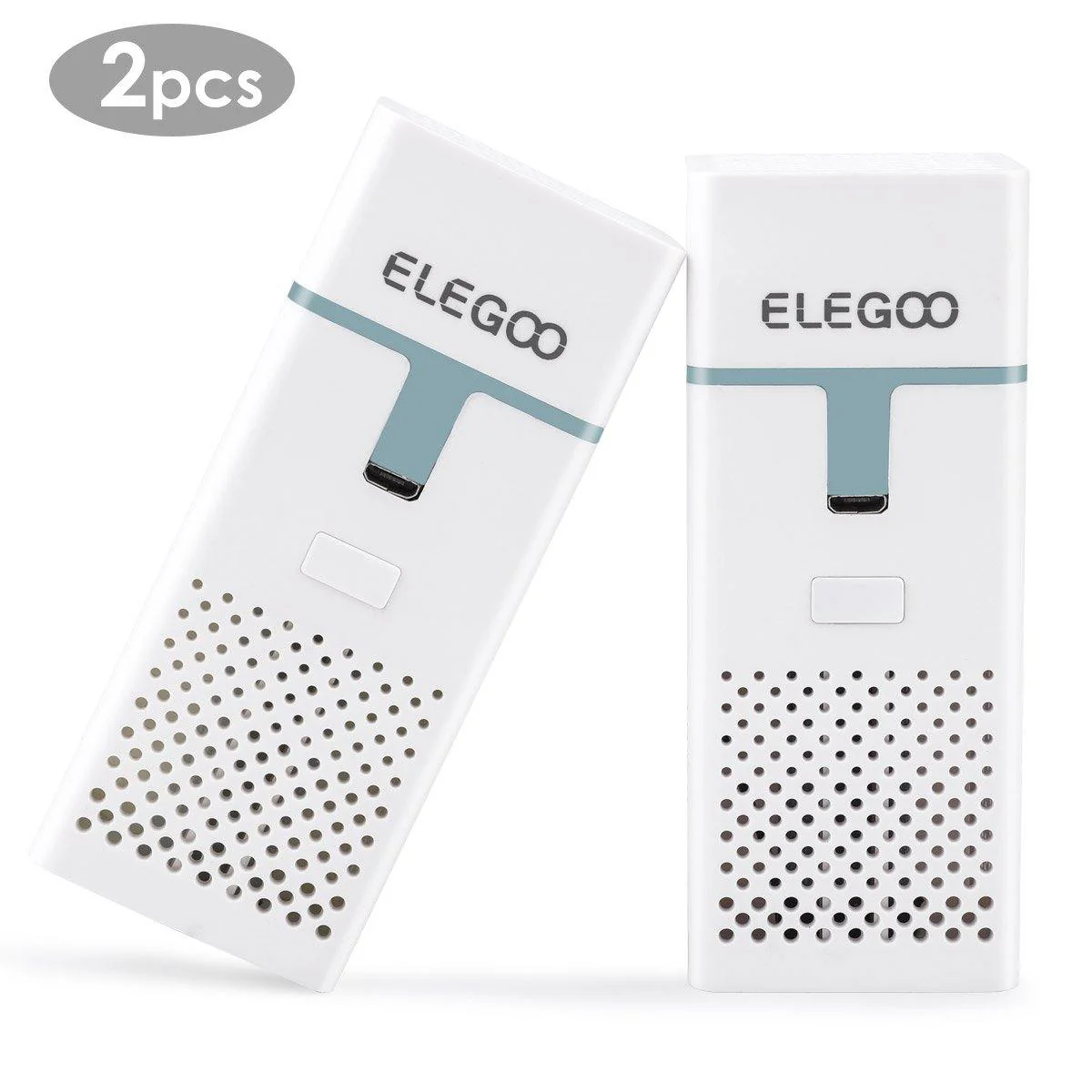ELEGOO Kit 2 Mini Filtre Purificateurs d'Air