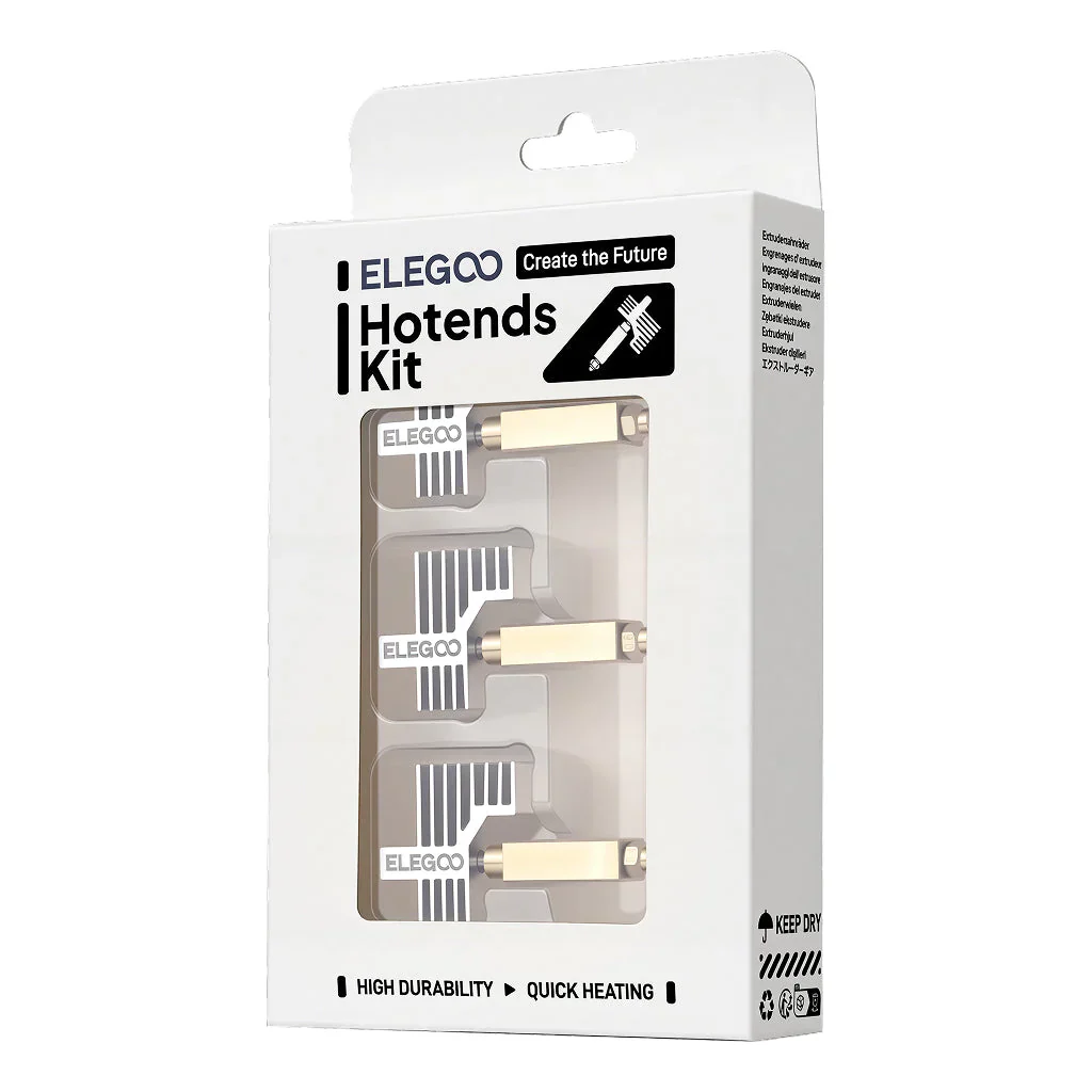 Elegoo - CC/CC2 - Kit de Têtes d'Impression (Hotends Kit) - Taille Multiples - 3 pcs - Image 4