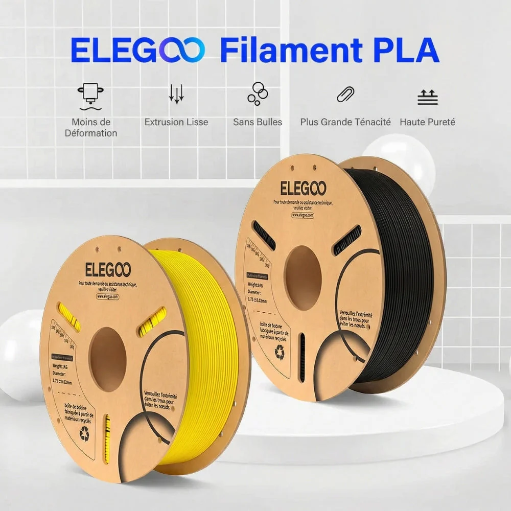 Elegoo - PLA - Beige - 1,75 mm - 1 kg - RFID - Image 3