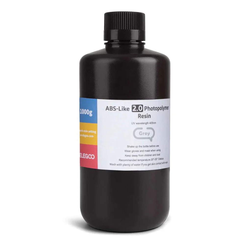 ELEGOO - Résine UV ABS-Like 2.0 - Gris (Grey) - 1 kg - Image 3